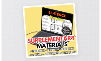 Sentence Structure Supplementary Materials Grades 3-4 (PDF)