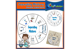 Separating Mixtures Interactive Foldable Booklet - EBOOK