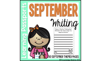 September Writing Prompts - Learning Passport