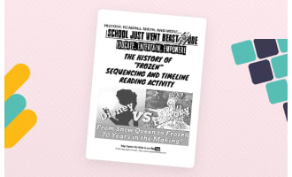 Sequencing Activities: The History of "Frozen" | Passage with Questions