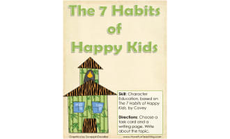 Seven Habits Character Education Activity