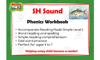 SH Phonics Workbook Reading Made Simple