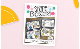 Shape Intervention Bins: Rocket Shapes