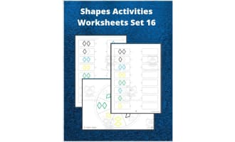 Shapes Activities Worksheets Set 16