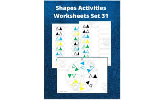 Shapes Activities Worksheets Set 31