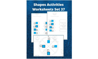 Shapes Activities Worksheets Set 37