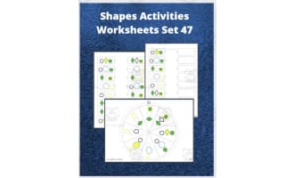 Shapes Activities Worksheets Set 47
