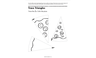 Shapes and Sizes Printable Workbook: Preschool Skill Builder