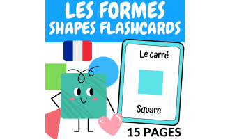 Shapes Flashcards in French