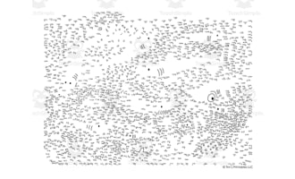 Shark Extreme Difficulty Dot-to-Dot / Connect the Dots PDF