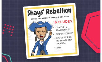 Shays' Rebellion – Cause and Effect Organizer
