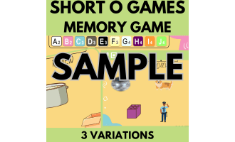 Short O: Sample Phonics Games and Activities - MemWord