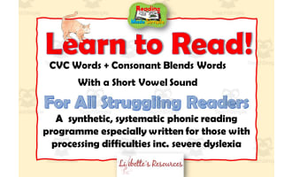 Short Vowels Decodable Books + Video Lessons + Activity Packs