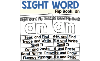 Sight Word Flip Book: an