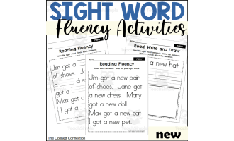 Sight Word Fluency Packet - new