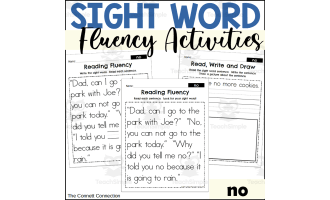 Sight Word Fluency Packet - no