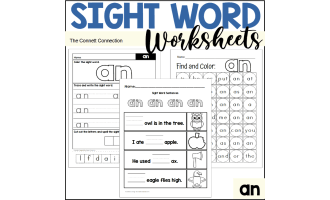 Sight Word Worksheets: an