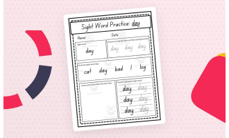Sight Word Worksheets