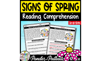 Signs of Spring - Reading Comprehension + Answers