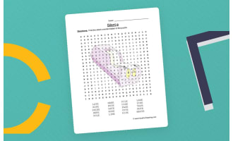 Silent E Word Search Worksheet