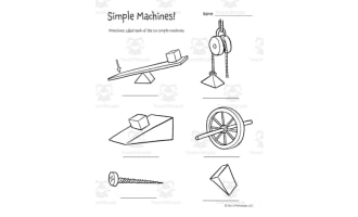Six Simple Machines Worksheets