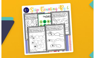 Skip Counting by 6 Worksheets