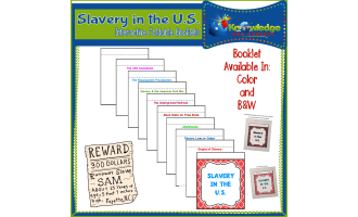 Slavery in the United States Interactive Foldable Booklets – EBOOK