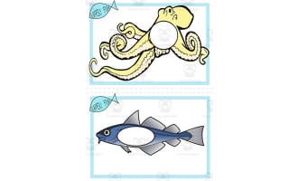 Slippery Fish Vocabulary Cards