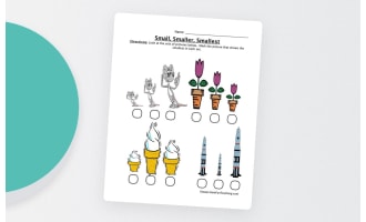 Small Smaller Smallest Worksheet