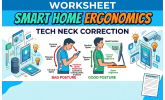 Smart Home Ergonomics & Tech Neck Correction