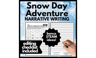 Snow Day Adventure Writing Challenge | Creativity & Acts of Kindness!