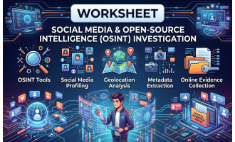 Social Media & Open-Source Intelligence OSINT Investigation