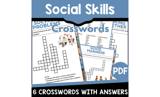 Social Skills Crosswords (PDF)