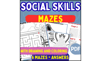 Social Skills Mazes (PDF)