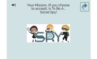 Social Spy SEL Boom Cards With Audio
