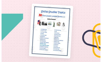 Social Studies (First Grade C–I) 30 books
