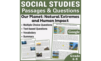 Social Studies Reading Passages: Our Planet and Human Impact (Docs)