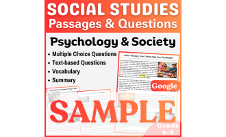 Social Studies SAMPLE Reading Passage: Color Therapy (Docs)