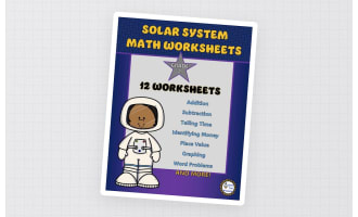 Solar System Math Worksheets for Grade 2