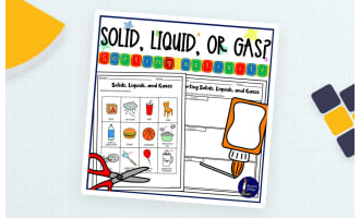Solid, Liquid, or Gas – States of Matter Sort