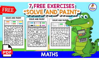 SOLVE AND PAINT | 7 EXERCISES