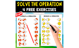 SOLVE THE ADDITION AND SUBTRACTION | 4 FREE EXERCISES
