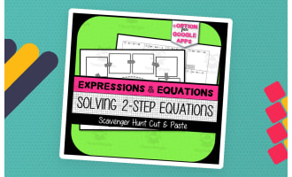 Solving 2-Step Equations SCAVENGER HUNT