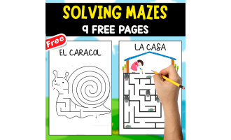 SOLVING 9 MAZES | FREE RESOURCES FOR KIDS