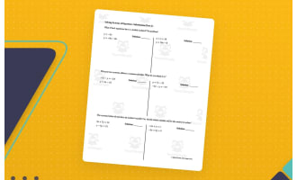 Solving Systems by Substitution Guided Notes + Homework Set