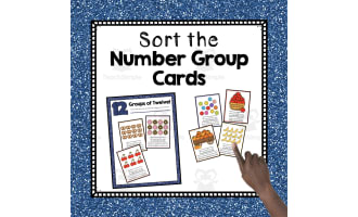 Sort the Number Groups | Preschool Number Resources