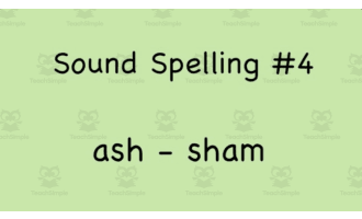 Sound Spelling Song #4