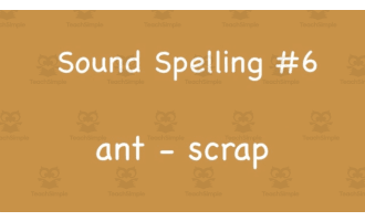Sound Spelling Song #6 (ant - scrap)
