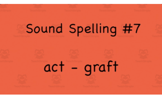 Sound Spelling Song #7