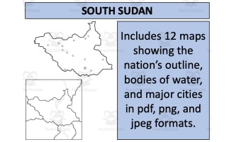 South Sudan Map Resources